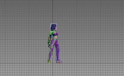 受击死亡bip动作文件
