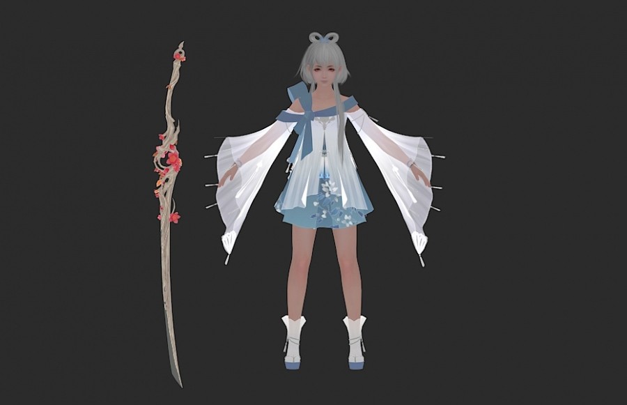 神刀少女 心王 洛天依