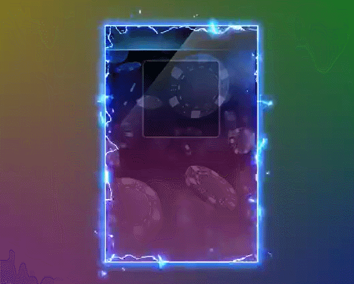 闪电框特效ae源文件 