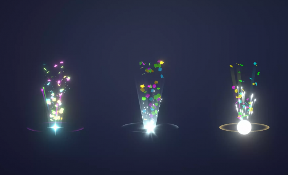 Super Confetti FX 1.11-unity缤纷五彩纸屑特效特效包