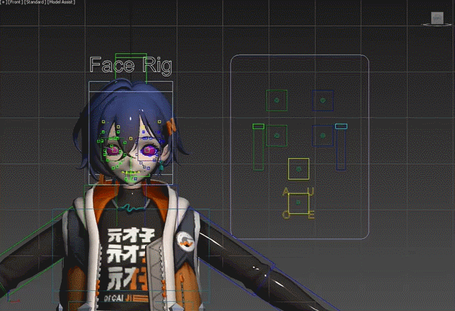  绝区零 Rig_铃 max绑定