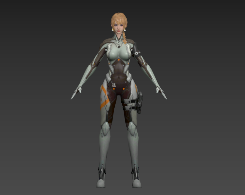 香香女 游戏模型
