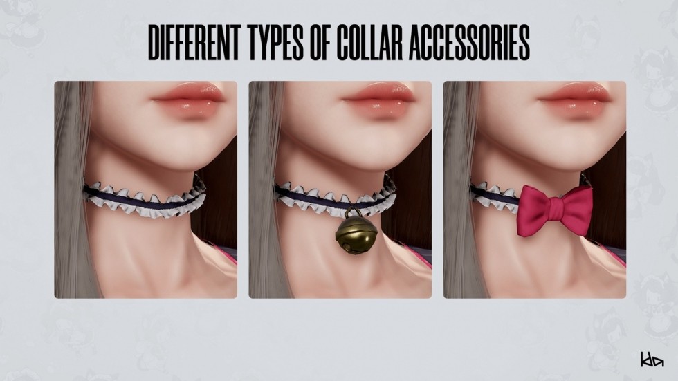 UE4虚幻5 Dress Up Maids 可爱女仆COS美女少女角色模型