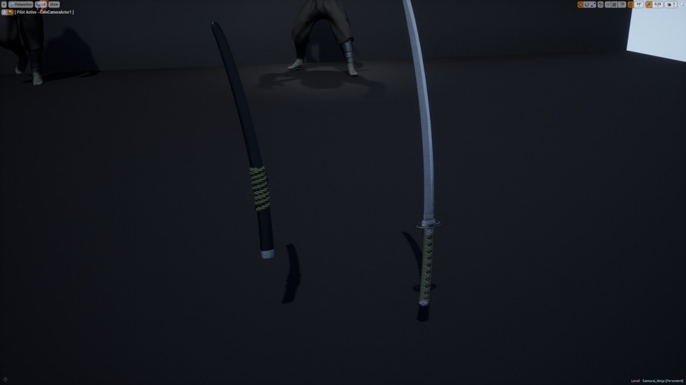UE4虚幻5 Samurai Ninja 忍者角色模型