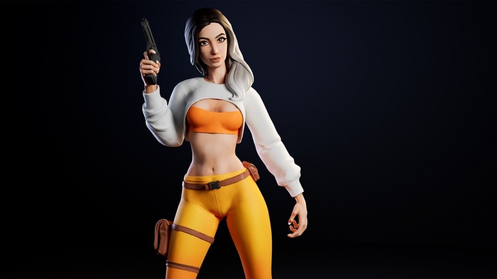 UE4虚幻5 Stylized Female 风格化女性角色模型