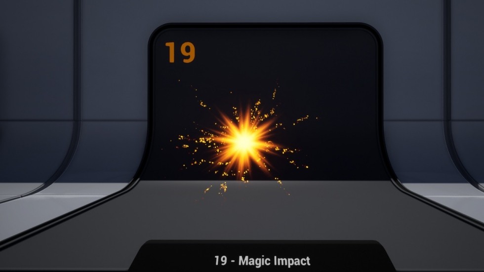 UE4虚幻5 Impact VFX Pack 视觉冲击特效包