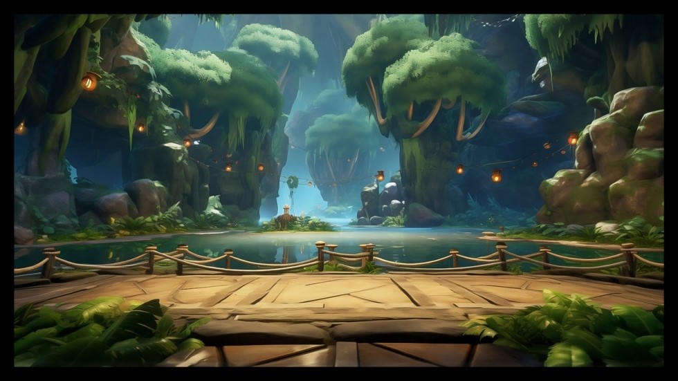 UE4虚幻5 4k 战斗竞技场背景素材