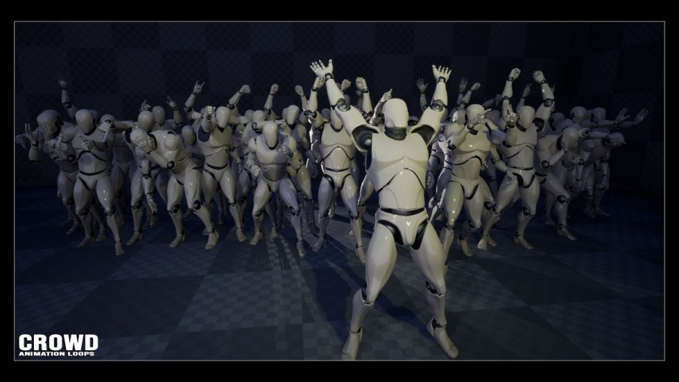 UE4虚幻5 A Huge Animation Bundle 超级巨多3700个动画合集