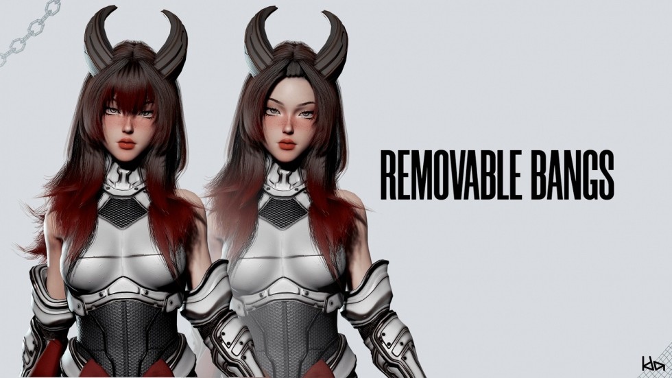 UE4虚幻5 Cosmo Dragon Girl 可爱龙族女孩动捕面捕人物