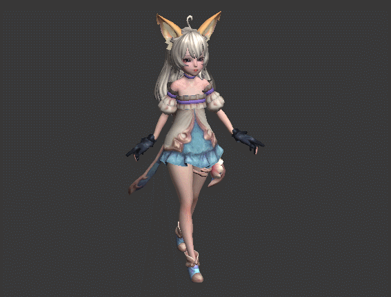 tera 艾琳 女 walk 