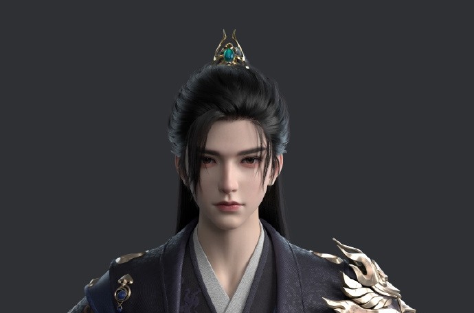 古装帅哥 虚拟人 美型 动漫 古代美男子