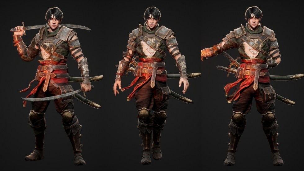 UE4虚幻5 Eastern Assassin 东方刺客剑客侠士角色模型