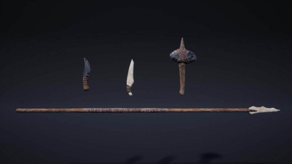 UE4虚幻5 Primitive Characters (Pack) 原始人物角色模型