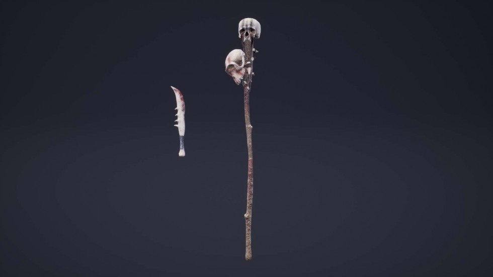 UE4虚幻5 Primitive Characters (Pack) 原始人物角色模型