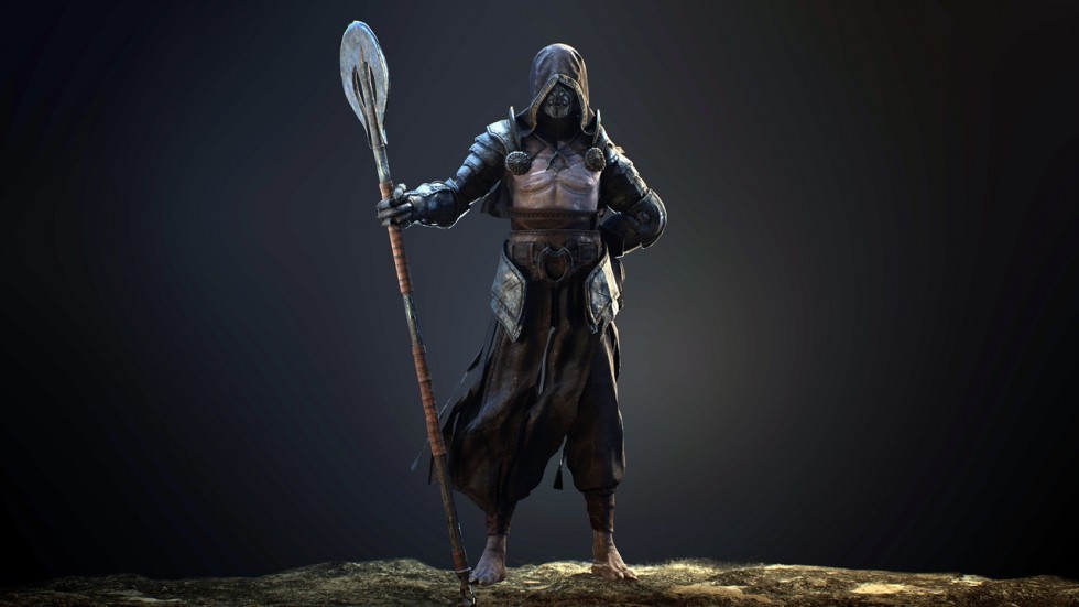 UE4虚幻5 Heretic 游戏角色BOSS英雄NPC模型人物模型