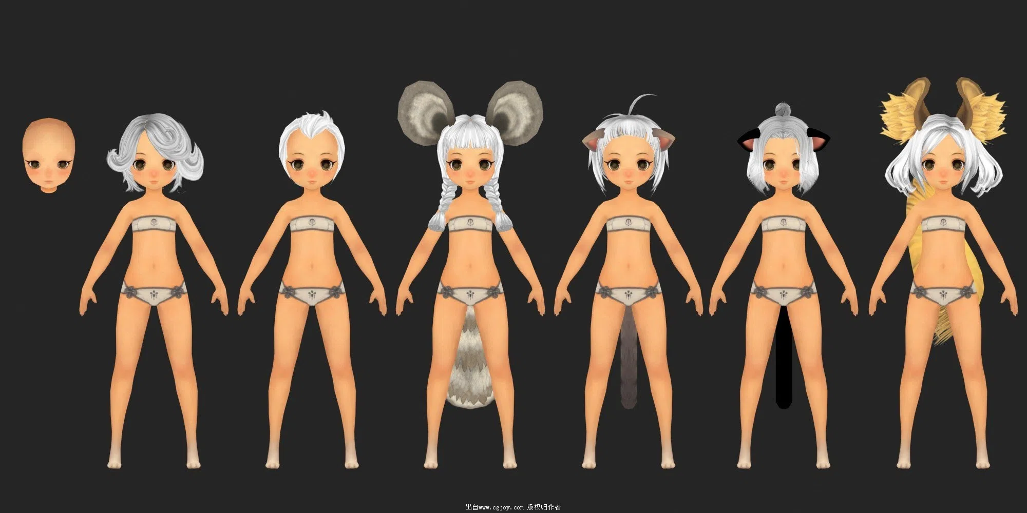 剑灵3D模型大合集