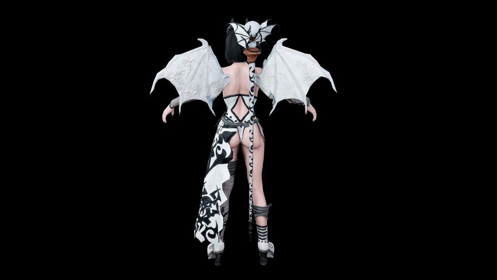 UE4虚幻5 Succubus 低多边形女妖魔鬼角色模型