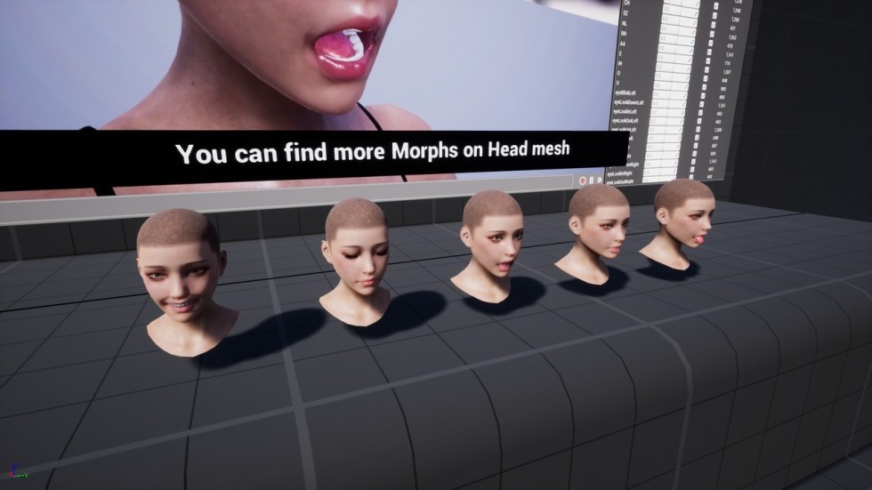 UE4虚幻5 G2 Human Base 赛博朋克男女人类角色模型
