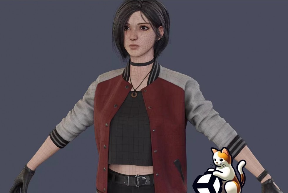 Unity Mia PBR Character 1.0 现代都市女性美女人物模型