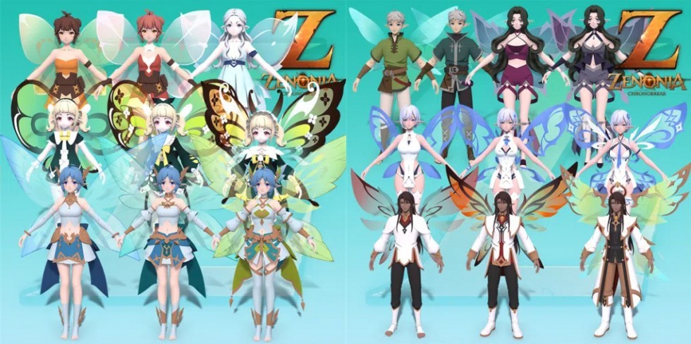 Zenonia 泽诺尼亚时光倒流 全套模型 角色 精灵宠物 动作 怪物 场景系列源文件 ... ... ... ... ...