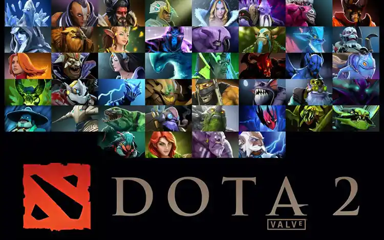 刀塔dota2 全套英雄角色模型下载 有绑定和动作 3Dmax模型 游戏美术素材
