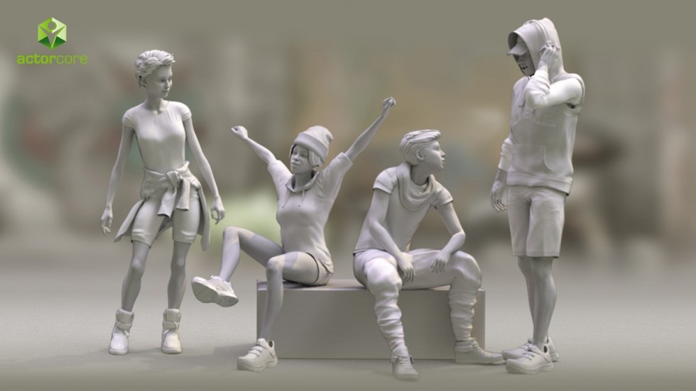 UE4虚幻5 ActorCore Spunky Moves 82个工作室动捕演员动画