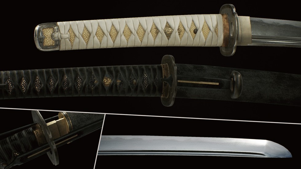 UE4虚幻5 Katana 日本武士武器刀剑模型素材