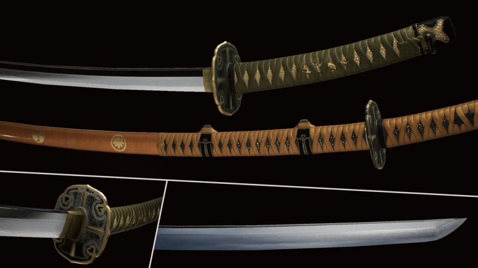 UE4虚幻5 Katana 日本武士武器刀剑模型素材