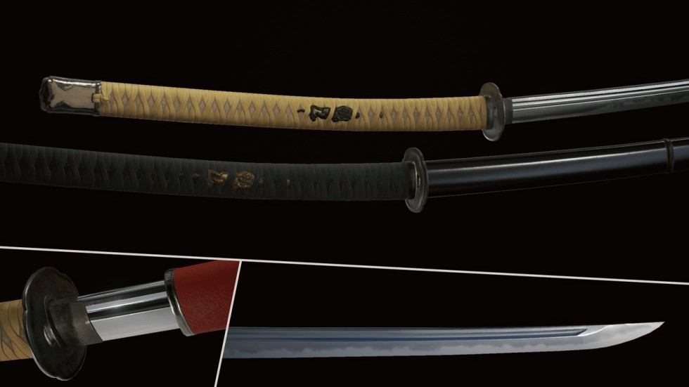 UE4虚幻5 Katana 日本武士武器刀剑模型素材