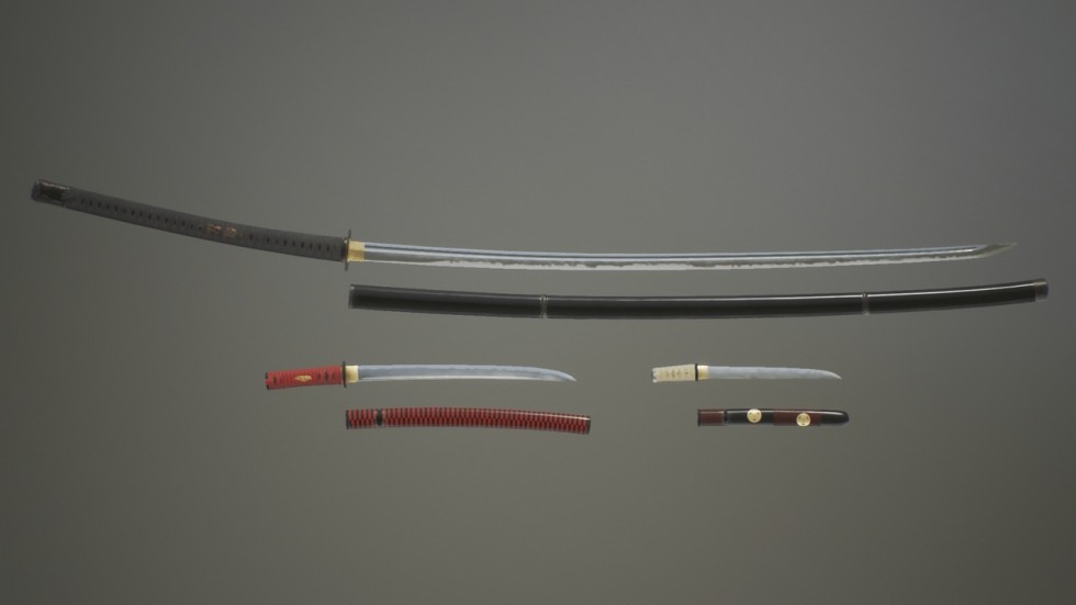 UE4虚幻5 Katana 日本武士武器刀剑模型素材