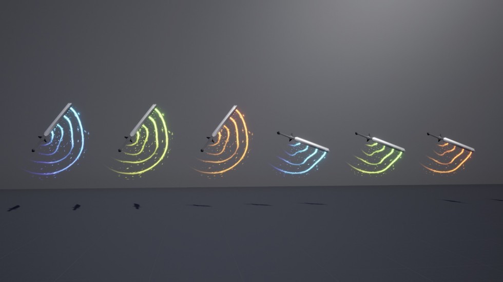 UE4虚幻5 Sword Swipes Anim Trail 刀光剑影拖尾特效