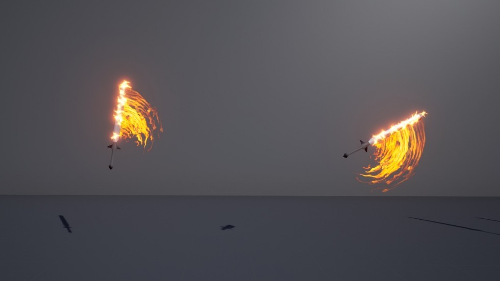UE4虚幻5 Sword Swipes Anim Trail 刀光剑影拖尾特效