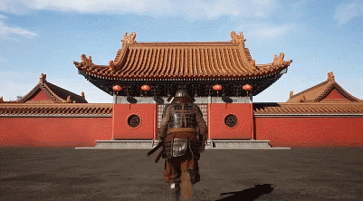 国风宫殿皇宫故宫建筑场景模型