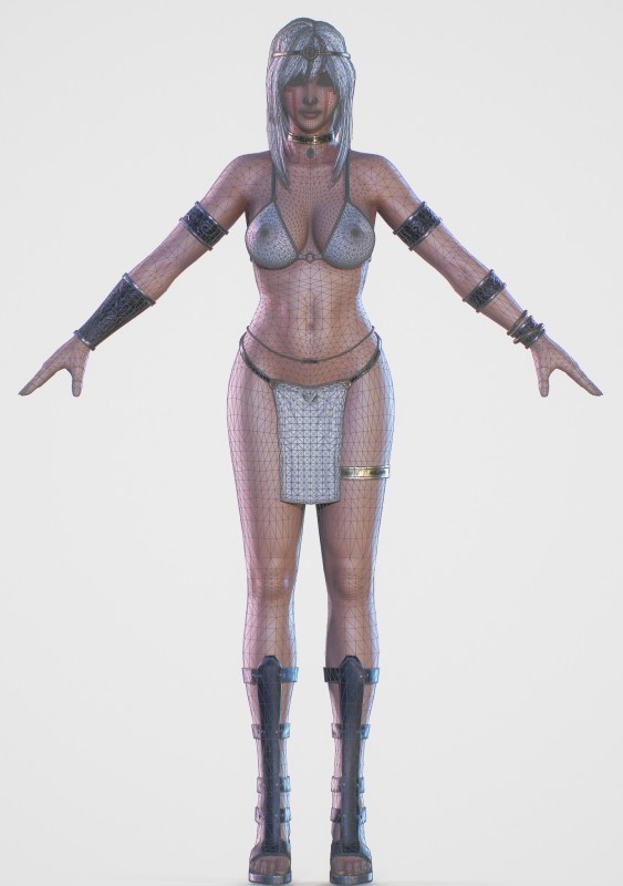 Ryanreos_PillarWoman 人物主角模型