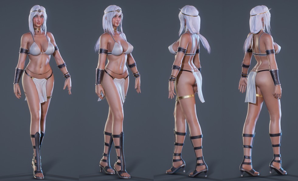 Ryanreos_PillarWoman 人物主角模型