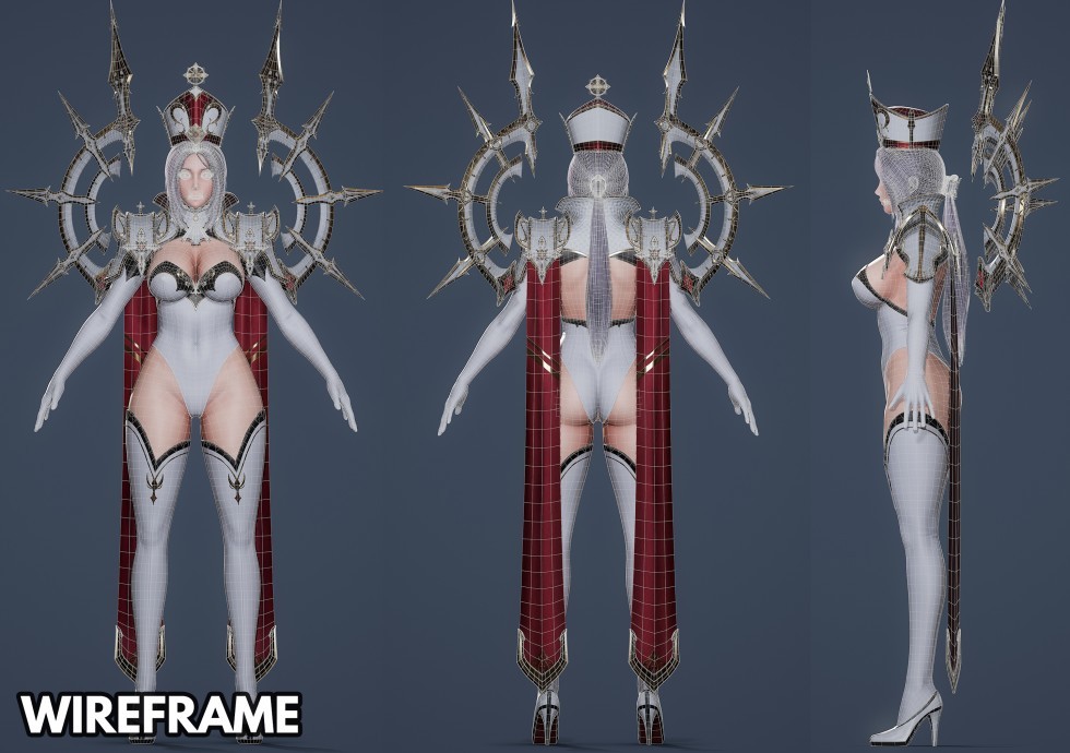 Ryanreos_HighPriestess 人物主角模型