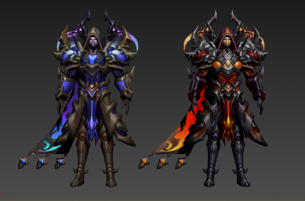 魔幻游戏男女装备