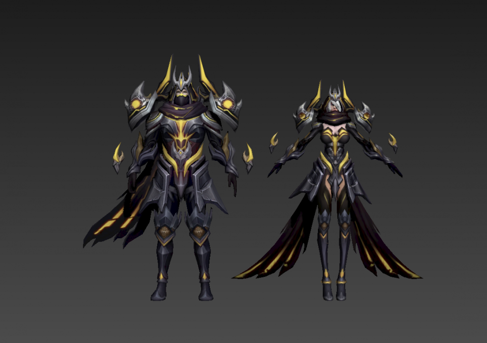 魔幻游戏男女装备