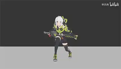 安比连击动作模型