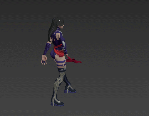 Marvel+Rivals灵蝶皮肤带绑定动画