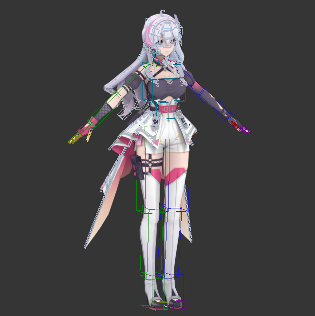 卡拉比丘 香奈美skin蒙皮 