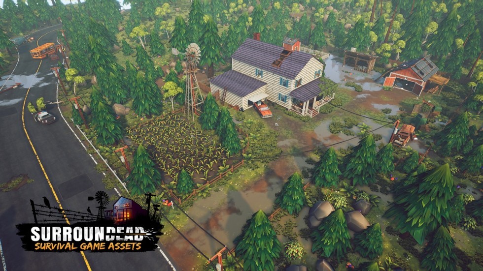 UE5虚幻4 SurrounDead - Survival Game Assets 生存游戏资产