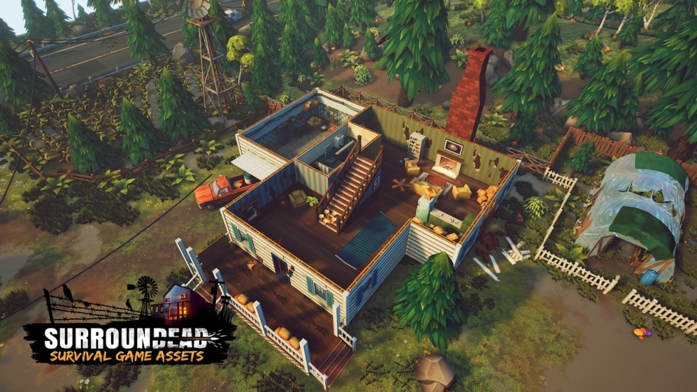 UE5虚幻4 SurrounDead - Survival Game Assets 生存游戏资产