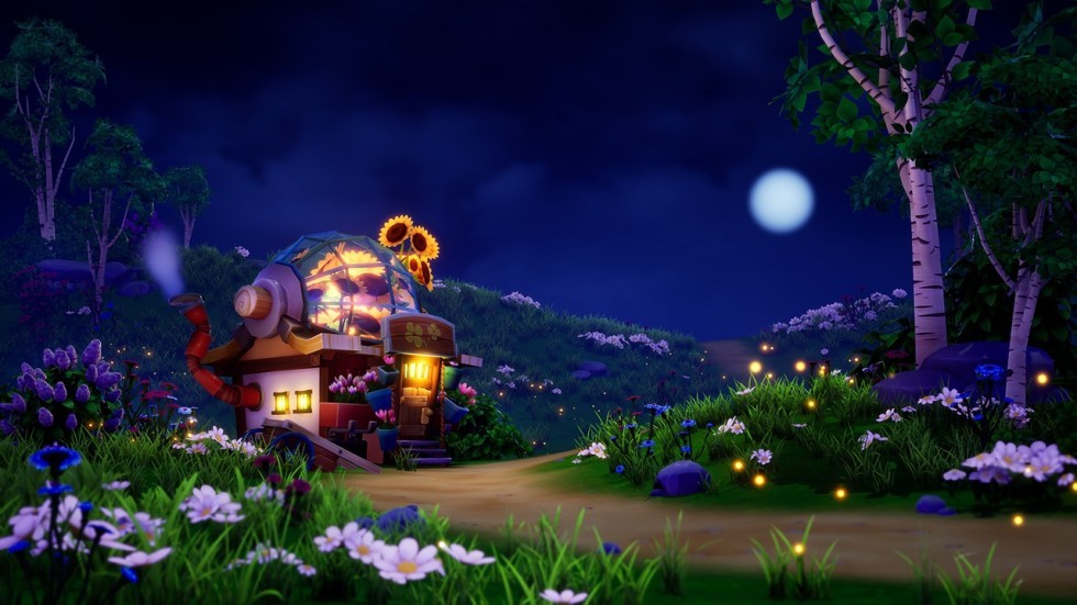 UE4虚幻4 Spring Environment 卡通可爱风格化小镇场景模型