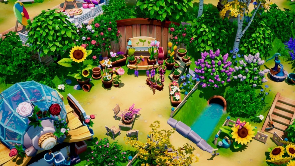 UE4虚幻4 Spring Environment 卡通可爱风格化小镇场景模型
