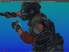 TTF2-库伯模型 maya绑定模型