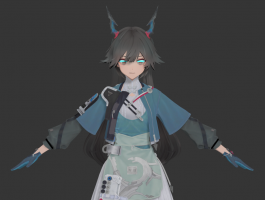 终末地陈千语绑定模型